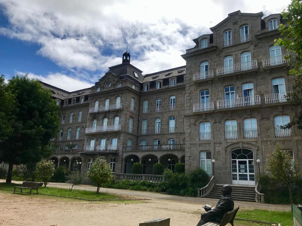 Edificio Historico Mondariz-Balneario, Tranquilidad, Ideal Para El Teletrabajo Bagian luar foto